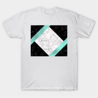 Mint marble XI T-Shirt